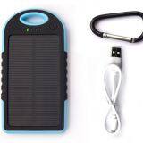 Waterproof Power Bank 10000mah Battery Charger External Portable Solar Panel with LED Light