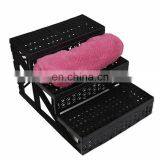 Stable Plastic Multicolor Plush Carrier Portable Foldable Pet Ladder Dog Cat Stairs Steps thumbnail-4