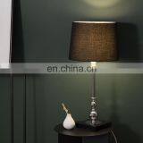 Modern Luxury Metal Base Bedside Lamp Wholesale Hotel Home Decor Custom Desk Lamp thumbnail-5