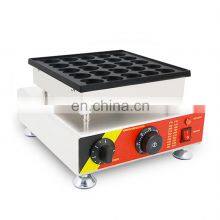Commercial Heart Shape Snack Poffertjes Grill Pancake Making Machine With CE