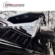 G Class W463 Carbon Finber Front Window Trim for W463 G500 G55 G63 G65 Carbon Finber Front A-pillar Addon thumbnail-5
