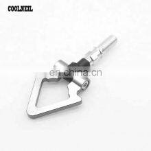 Japanese European Style Car Trailer Tow Hook Universal Racing Aluminum Triangle Car Tow Hook thumbnail-3