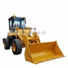 Easy Operation Mini Articulated Wheel Loader 2000 kg Rated Weight 1m3 Bucket Capacity Unloading Height 3.5m for Sale