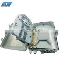 8 Cores/12cores Ftth Fiber Optic Distribution Box With Plc Splitter / Pigtails and Adapters