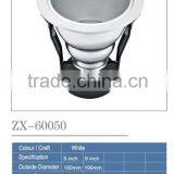 White White Industrial Ceiling Light