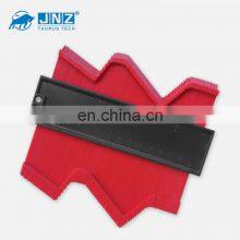 JNZ Lock Wider Contour Gauge Profile Tool Alloy Edge Shaping Wood Measure Ruler Laminate Tiles Meethulp Gauge