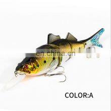 3 Colors 23cm 82g Hot Sale Hard Plastic Multi-Joint Minnow for Freshwater Saltwater thumbnail-3