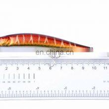 Hot Sale 9.7cm/8.6g 5 Colors ABS Plastic Hard Lure Minnow thumbnail-4