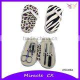4PC Slipper Shape Manicure Set Promotional