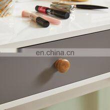 Vanity With Led Light Makeup Mirror Table Dressing Desk With 4 Drawers for Bedroom thumbnail-4