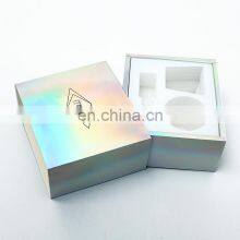 Wholesale Hologram Cosmetic Paper Storage Box Beauty Make up Luxury Packing Gift Boxes Custom Logo thumbnail-4