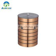 Cheap Price Luxury Plastic Gold Hand Soap Dispenser Bathroom Set Accessories thumbnail-2