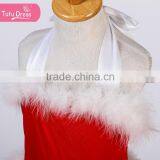 Bright Red Children Party Dresses for Christmas Gift thumbnail-4