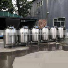 3000 Litre Vessel Stainless Steel Wine Fermentation Tank Mixing Vat With Agitator thumbnail-3