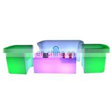 Indoor Outdoor Led Bar Tables and Chairs Sofa Set Furniture Tables and Chairs for Events Hookah Lounge Furniture Smart Sofa Set thumbnail-2