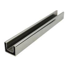Stainless Steel Groove Tube Special-shaped Tube Custom Cutting Square Tube Single Groove Oval thumbnail-4