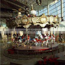Merry go Round Carousel Mechanical Horse Ride for Sale thumbnail-4