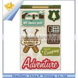 2013 Layered Chipboard Stickers for Scrapbook