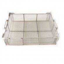 Customized High Quality 304 Stainless Steel Woven Wire Mesh Basket For Goods Storage