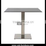 DT-043 Snack Bar Metal Lunch Table thumbnail-1