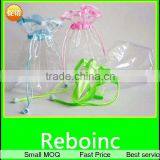 Vinyl Bags See Through Drawstring Bag