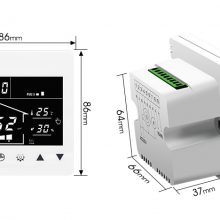Heat Recovery System Forced Ventilation Controller With PM2.5 CO2 Used for Fresh Air EC DC AC Fan Motor Controller thumbnail-5