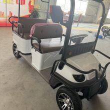 New Popular 1000W 4 Wheel Electric 6 Seater Golf Cart With Roof thumbnail-4