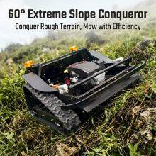 Vigorun Tech VTLM800 Industrial Grade Petrol-Powered 9200W Remote Control Tracked Slope Lawn Cutting Machine 0-60 Working thumbnail-2