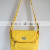 fashion men and women classic yellow waterproof walking messenger bag handbag bag shoulder bag