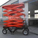 Mobile Electric Scissor Lift/hydraulic Goods Lift China/material Lift Elevators thumbnail-6