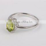 Sartificial Stone Designs Sterling Ring Panyu Factory Process Jewelry thumbnail-4
