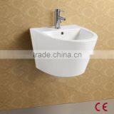 Wall Mounted Bathroom Semi Pedestal Basin thumbnail-2