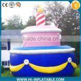 2015 Hot Sale Advertising Inflatable Cake,inflatable Replicas Model,inflatable Model for Advertising