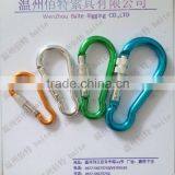 CHINA ALUMINUM CARABINER SNAP HOOK PROFESSIONAL MANUFACTURER 5*50 MM thumbnail-3