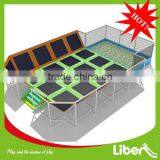 Made in China TUV Certified Heavy Duty Free Jumping Trampoline Bed for Sale thumbnail-3