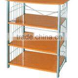 Household Essentials 4-tiers Metal TV Table,TV Stand thumbnail-1