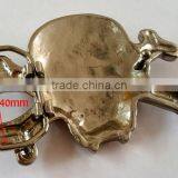 Personality Skull Plate Buckle Nickel Color Manufacturer thumbnail-1