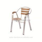 Outdoor Garden Antique Wood Design Dining Coffee Chair thumbnail-2