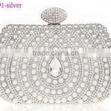 0991 silver latest mother of pearl clutch bags high quality fashion evening bag 2015