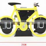 Stereo Bicycle Bell,Automatic Cycle Turning Leaf Clock thumbnail-2