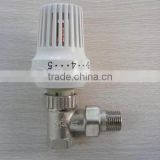 china supplier brass 1/2" radiator regulator valve(angle valves)
