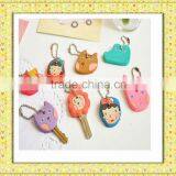 Unique Design Durable 2013 Fashion Soft Pvc Personalized Novel Key Head Cover