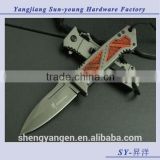 OEM DA53-1fast opening folding knife(flat head) hunting knife pocket knife UD401724