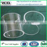 High Temperature Large Diameter Quartz Glass Tube for Sale thumbnail-2