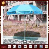 Top Quality Rainbow Color Logo Custom Folding Beach Umbrella for Advertising thumbnail-3