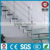 YUDI Steel Glass Straight Stairs for Home Prefabricated Made in China thumbnail-3