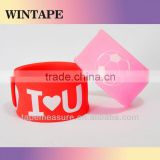 Custom colorful ruler slap bracelet under Your Design
