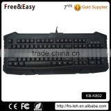 Cool LED Illuminated Ergonomic Backlit Gaming Keyboard Manufacturer Quality Choice thumbnail-4