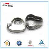 Small Hearted Shape Tin Box for Mint thumbnail-1