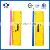 Fashion Design 15cm Plastic Wooden Ruler With Custom Logo thumbnail-2